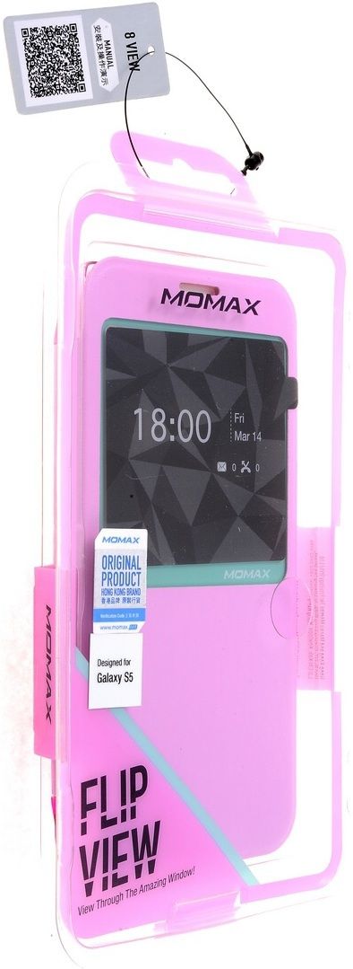 Momax Чехол-книжка Flip View Case для Samsung Galaxy S5 GT-G900F/GT-G900FD