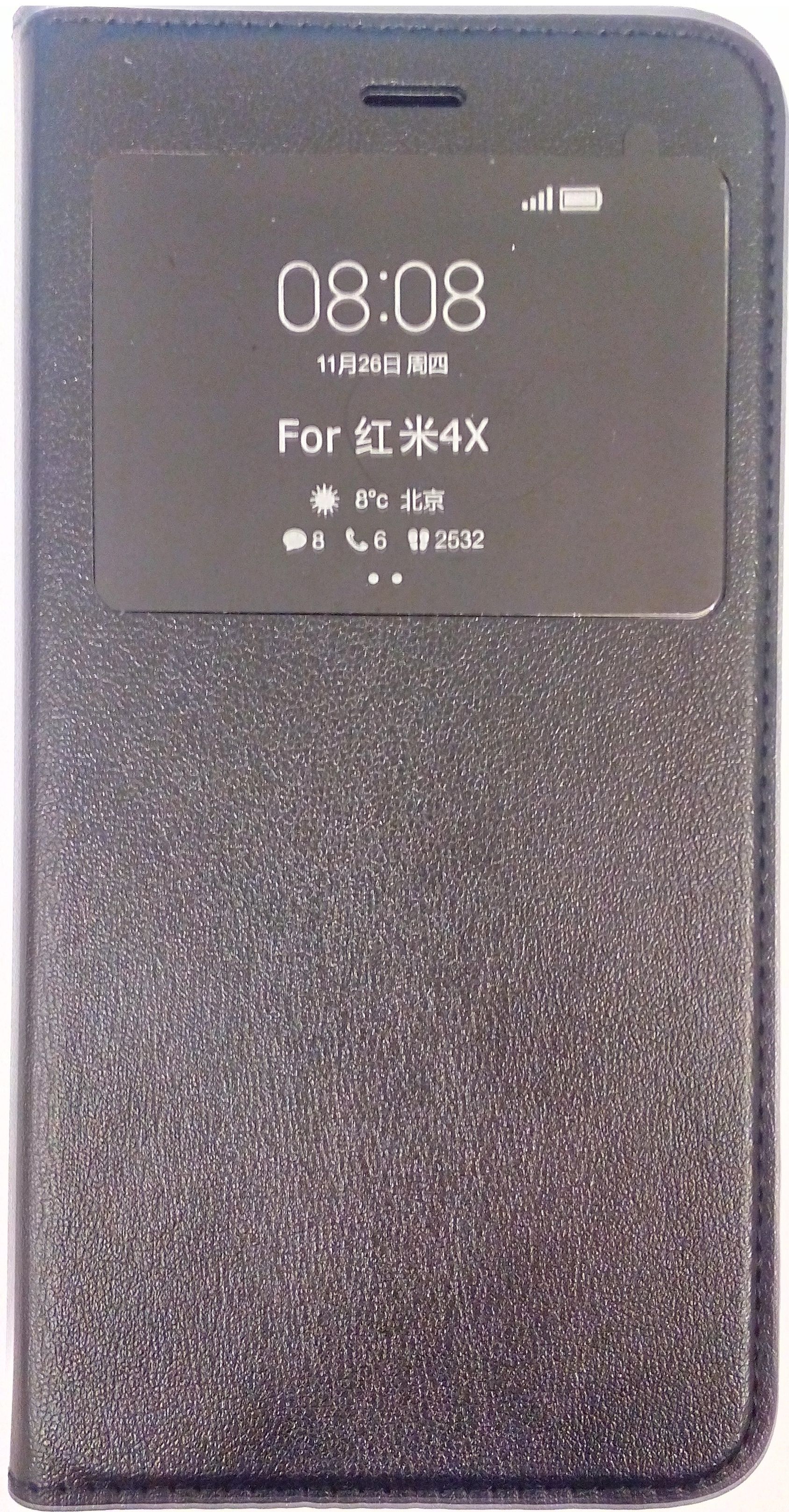 DisMac Чехол-книжка LeatherCase для Xiaomi Redmi 4X