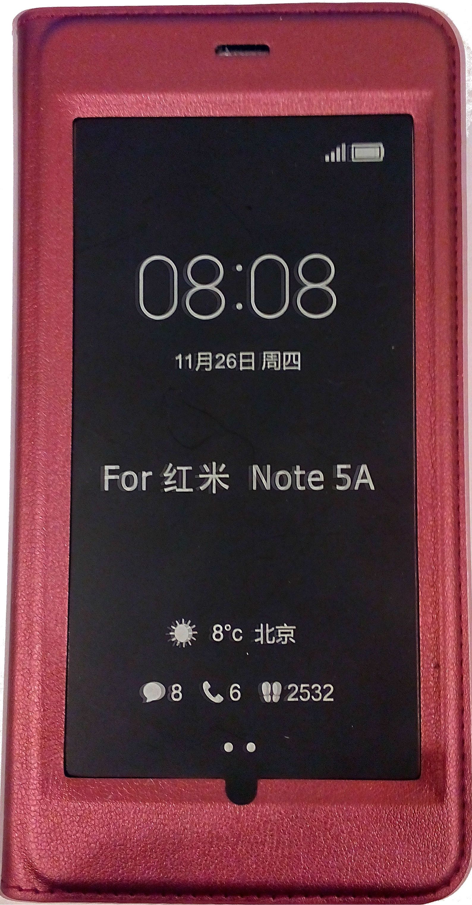 DisMac Чехол-книжка LeatherCase для Xiaomi Redmi Note 5A 16Gb