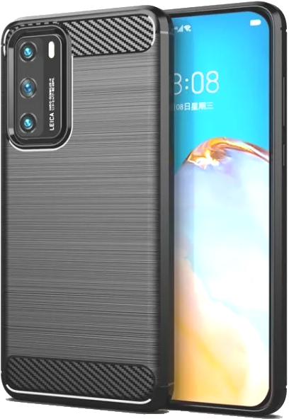 

Противоударный чехол-накладка для Huawei P40 (gray)