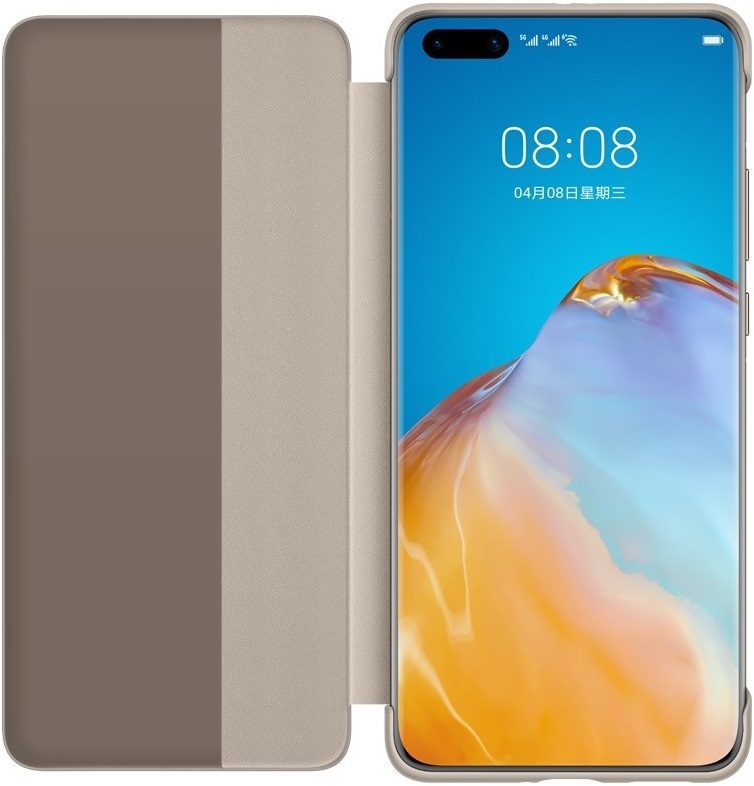 Huawei Чехол-книжка Smart View Flip Cover для Huawei P40
