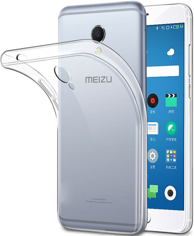 

Чехол-накладка для MEIZU M5s (clear)