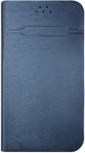 Универсальный чехол-книжка для смартфонов 5.0-5.5" (dark blue)
