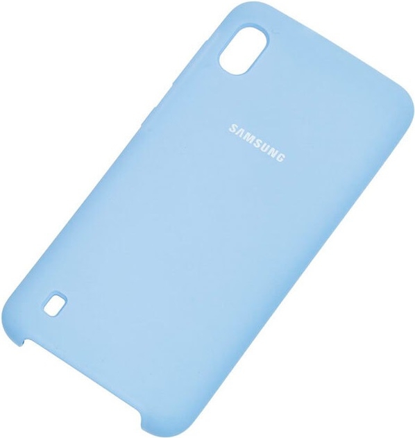 

Чехол-накладка Silicone Cover для Samsung Galaxy M01 SM-M015F/ Galaxy A01 SM-A015F/DS (blue)