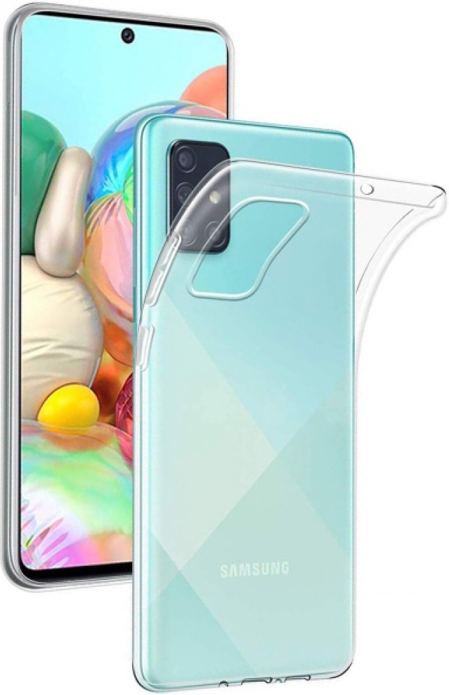 

Чехол-накладка Slim Clip Case для Samsung Galaxy A51 SM-A515F (clear)