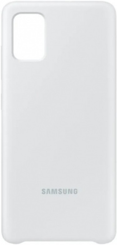 

Чехол-накладка Silicone Cover для Samsung Galaxy A71 SM-A715F (silver)