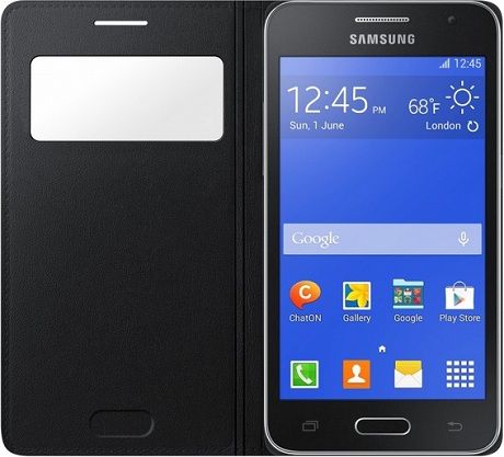 Samsung Чехол-книжка S-View Cover для Samsung Galaxy Core 2 Duos G355h