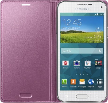 Samsung Чехол-книжка Flip Cover для Samsung Galaxy S5 mini G800F