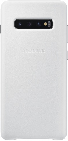 Samsung Чехол-накладка Leather Cover для Samsung Galaxy S10+ SM-G975F