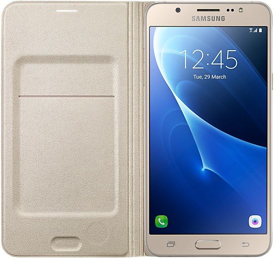 Samsung Чехол-книжка Flip Wallet для Samsung Galaxy J7 (2016) SM-J710