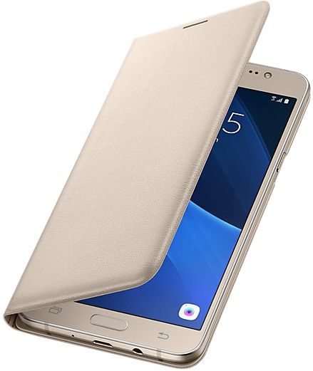 Samsung Чехол-книжка Flip Wallet для Samsung Galaxy J7 (2016) SM-J710
