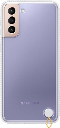 

Чехол-накладка Clear Protective Cover для Samsung Galaxy S21+ 5G SM-G996B (white)