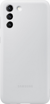 

Чехол-накладка Silicone Cover для Samsung Galaxy S21+ 5G SM-G996B (gray)