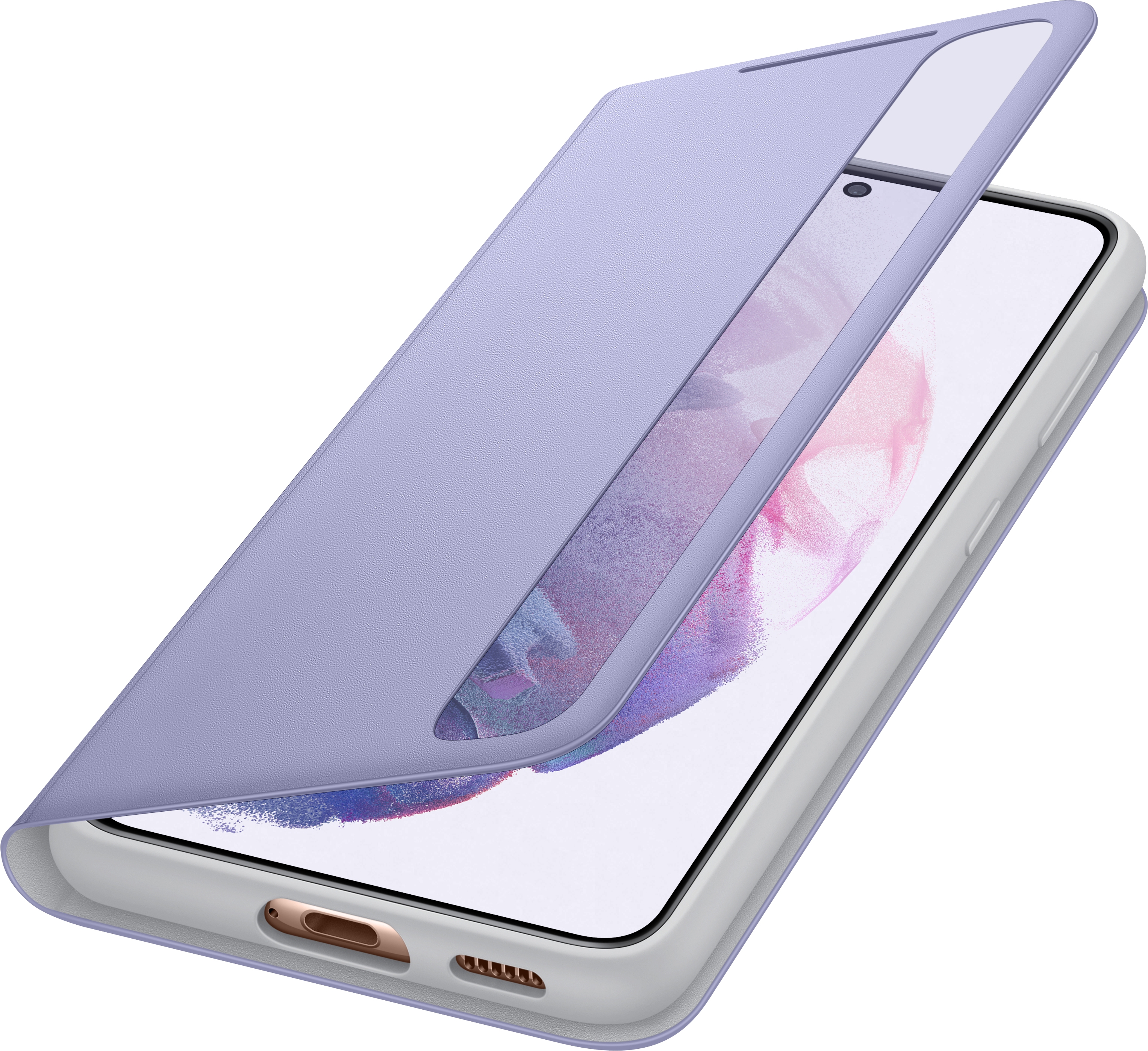 Samsung Чехол-книжка Smart Clear View Cover для Samsung Galaxy S21 5G SM-G991B