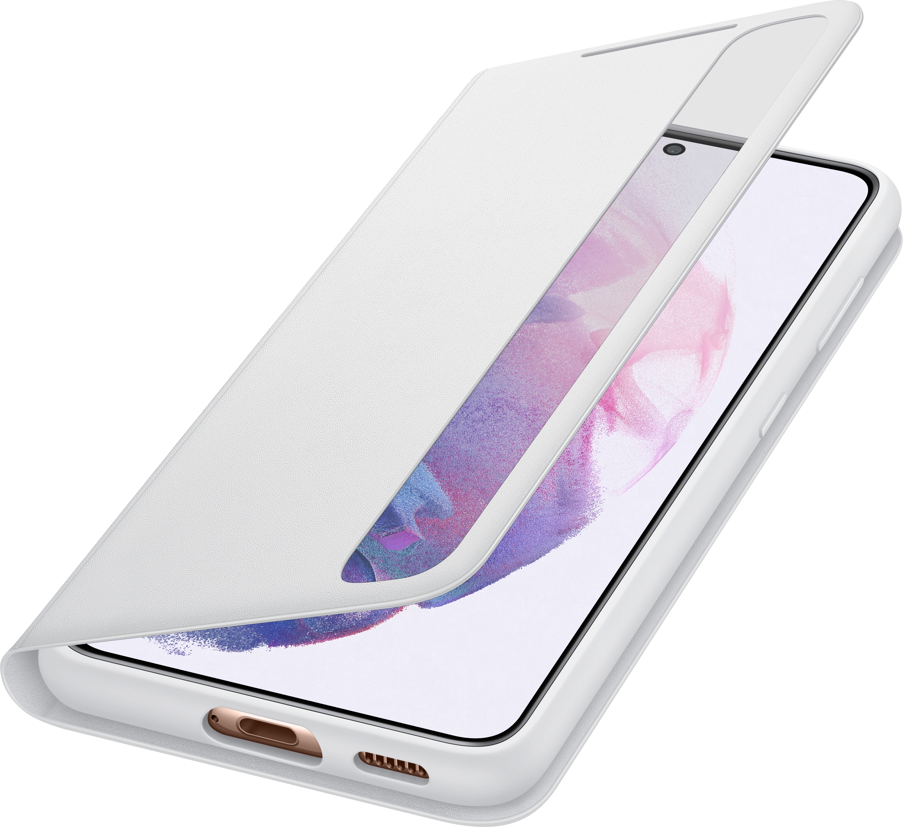 Samsung Чехол-книжка Smart Clear View Cover для Samsung Galaxy S21 5G SM-G991B