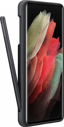 Samsung Чехол-накладка Silicone Cover + S Pen для Samsung Galaxy S21 Ultra 5G SM-G998B