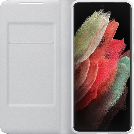 Samsung Чехол-книжка Smart Clear View Cover для Samsung Galaxy S21 Ultra 5G SM-G998B