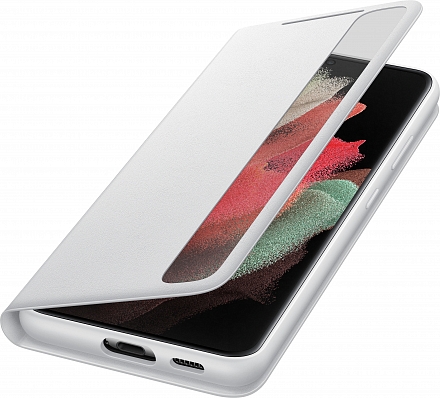Samsung Чехол-книжка Smart Clear View Cover для Samsung Galaxy S21 Ultra 5G SM-G998B