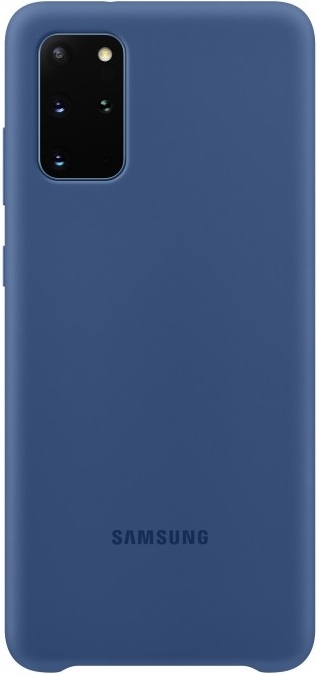 

Чехол-накладка Silicone Cover для Samsung Galaxy S20+ SM-G985F (blue)