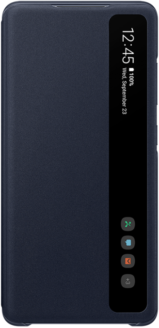 

Чехол-книжка Smart Clear View Cover для Samsung Galaxy S20FE (Fan Edition) SM-G780F (blue)