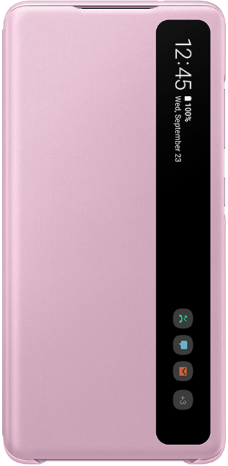 Samsung Чехол-книжка Smart Clear View Cover для Samsung Galaxy S20FE (Fan Edition) SM-G780F