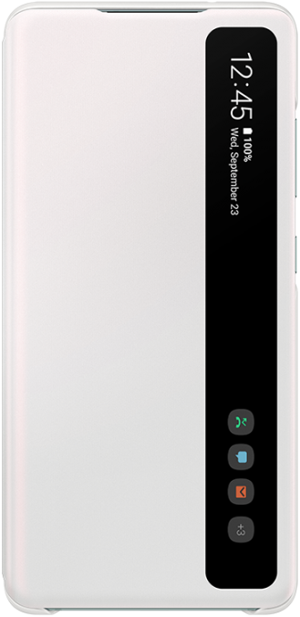 Samsung Чехол-книжка Smart Clear View Cover для Samsung Galaxy S20FE (Fan Edition) SM-G780F