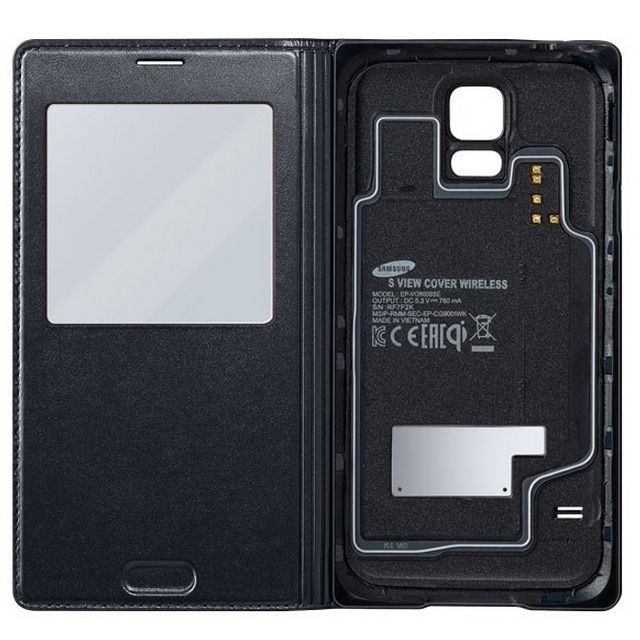 Samsung Чехол-книжка для Samsung Galaxy S5 View Cover black