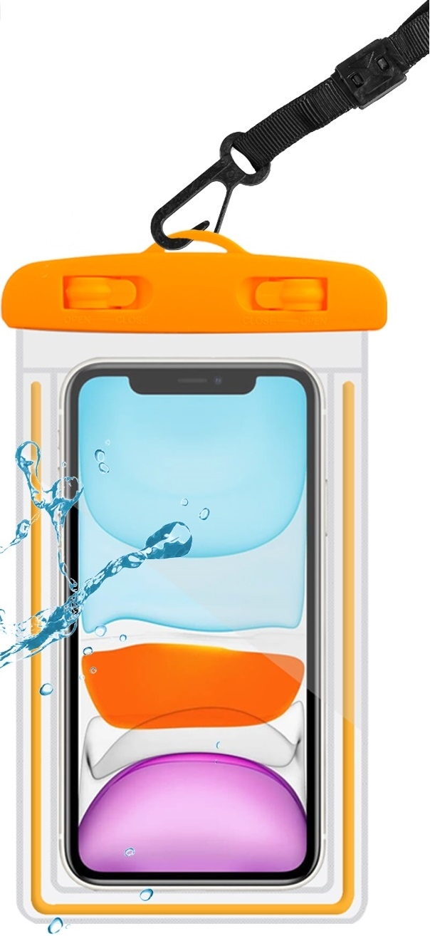 

Водонепроницаемый чехол Smart Waterproof Bag 6.7” (orange)