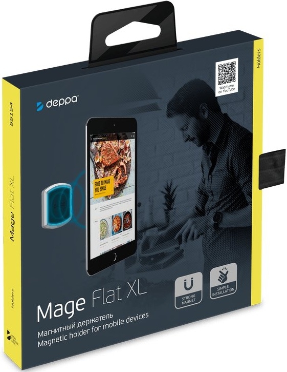 Deppa Автомобильный держатель Mage Flat XL