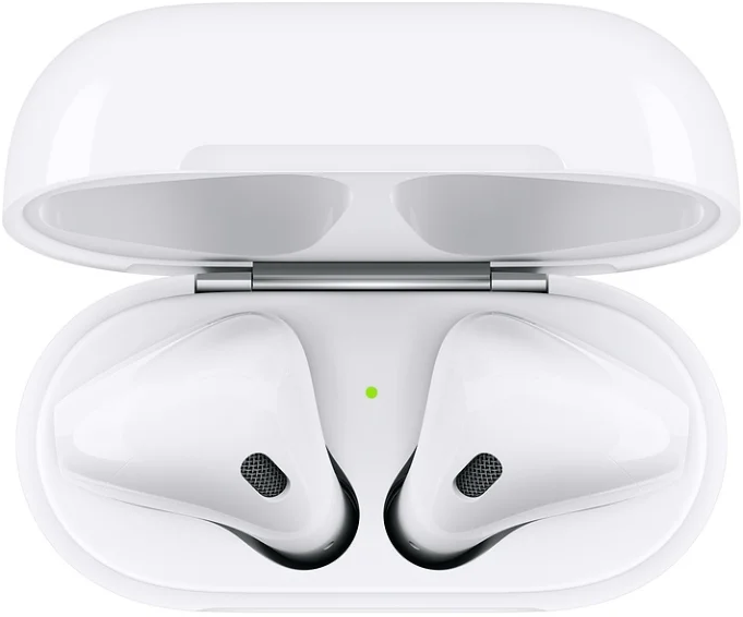 Apple Наушники AirPods 2 (без беспроводной зарядки чехла) MV7N2