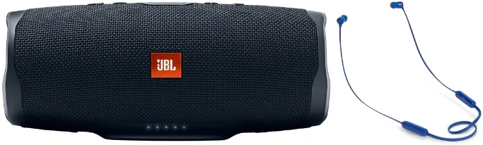 JBL Портативная колонка Charge 4 + наушники T110BT