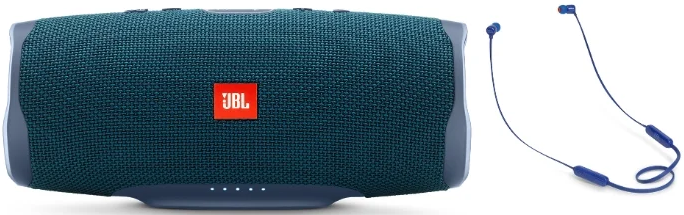 JBL Портативная колонка Charge 4 + наушники T110BT