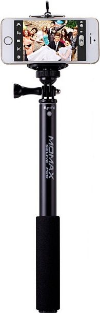 

Моноподы и пульты для селфи Momax, Монопод SelfiFit Selfie Pod (black)