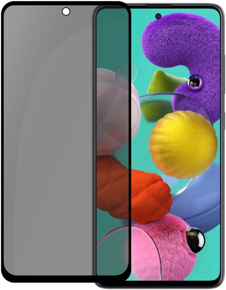 PERO Защитное стекло Privacy Full Glue для Samsung Galaxy A51 SM-A515F
