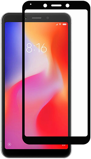 

Защитное стекло FullScreen для Xiaomi Redmi 6/Redmi 6A (black)