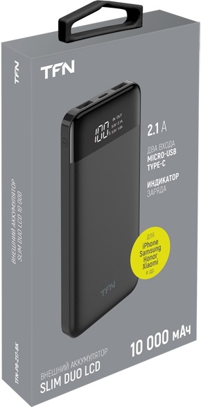 TFN Slim Duo LCD, 10000mah