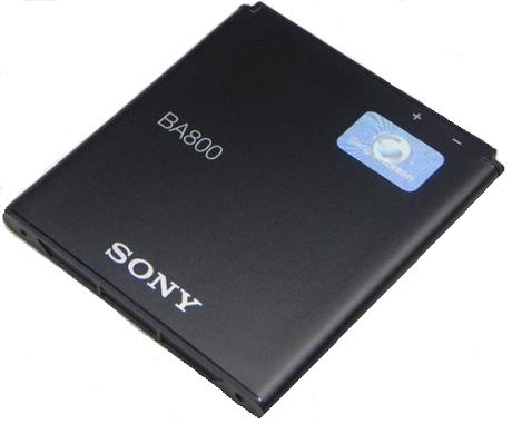 

Аккумуляторы Sony Ericsson, BA-800