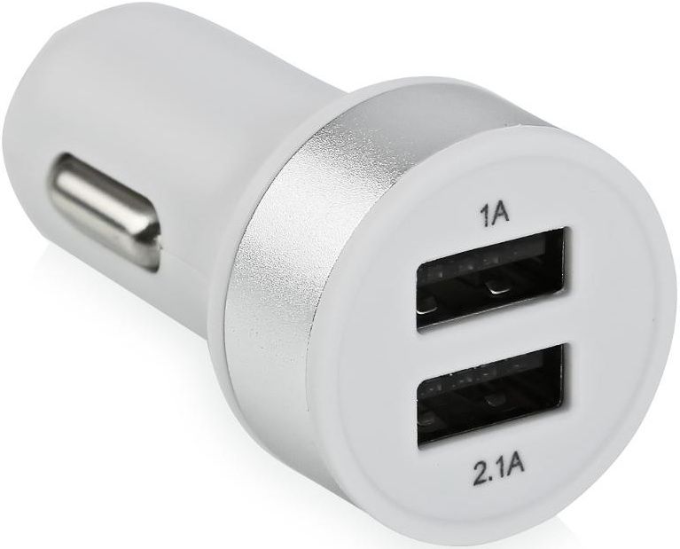 Devia Автомобильное зарядное устройство Smart 2USB+кабель microUSB, 2.4A