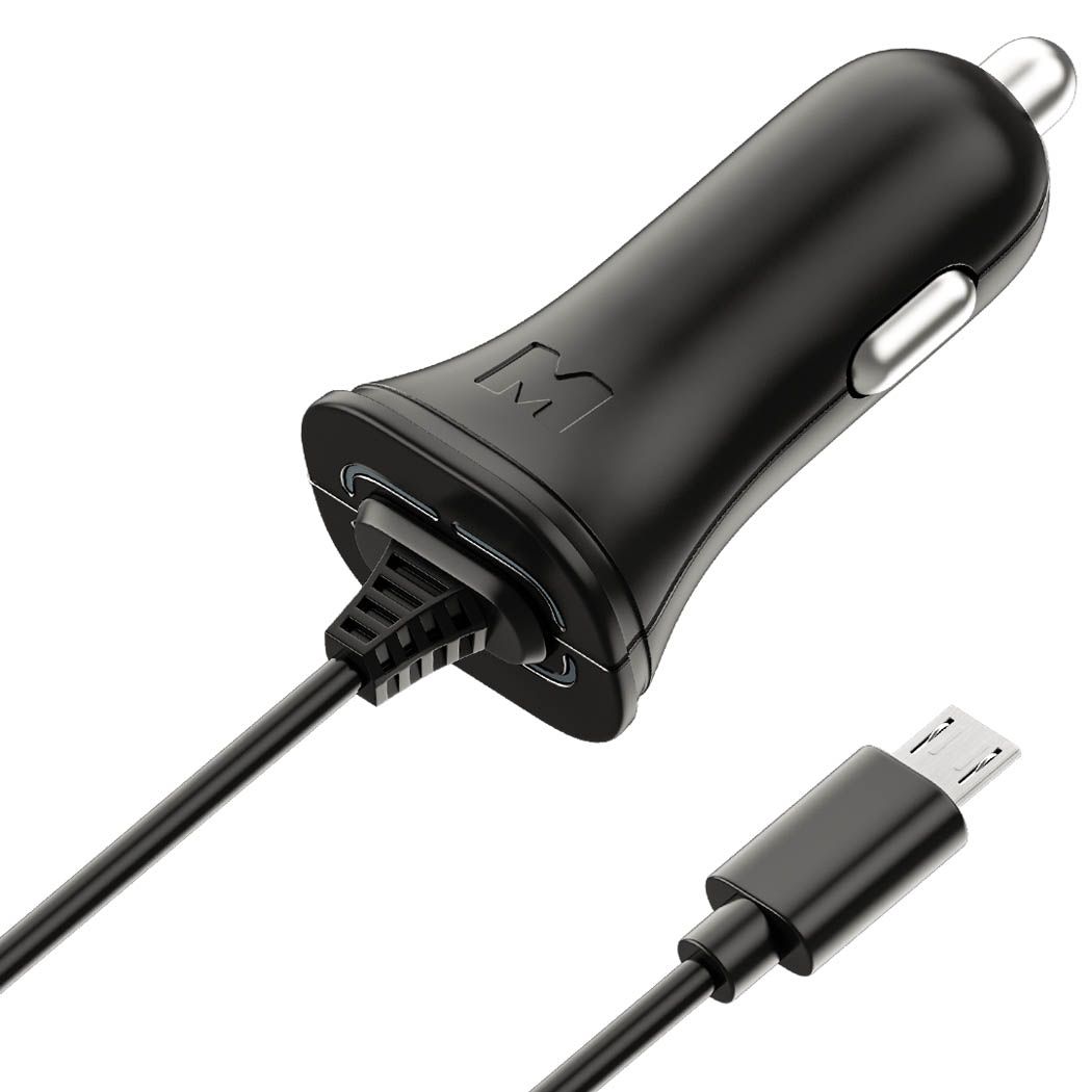 Maverick Автомобильное зарядное устройство MicroUSB, 2.1A