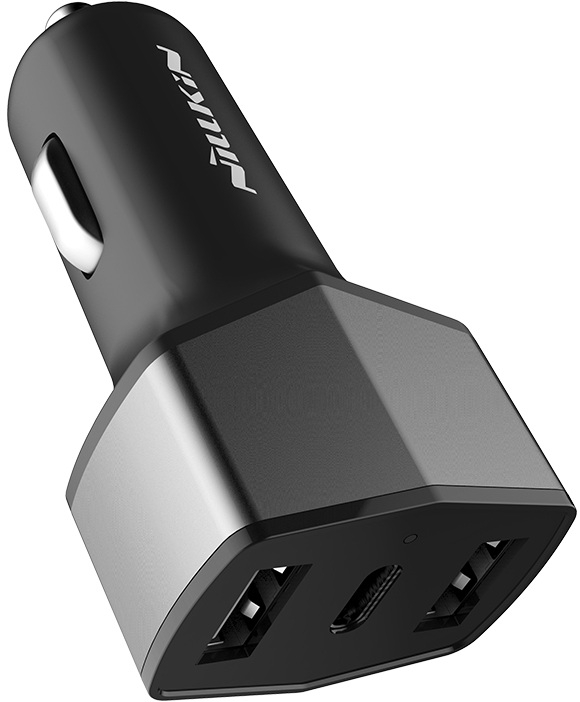 Nillkin Автомобильное зарядное устройство Celerity 2USB+Type-C, 6.4A