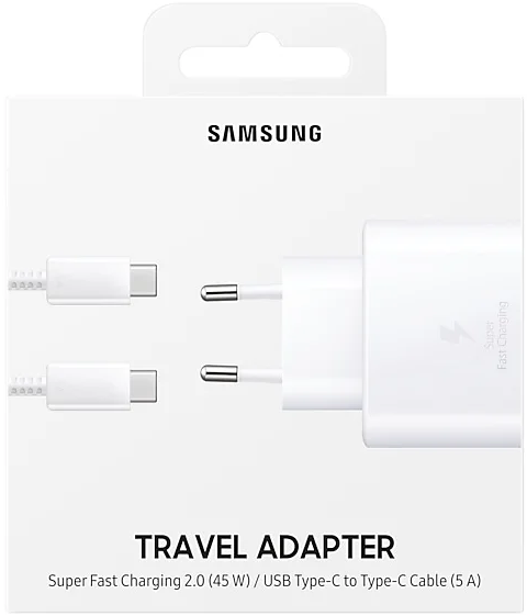 Samsung Сетевое зарядное устройство EP-TA845 USB Type-C, 5А