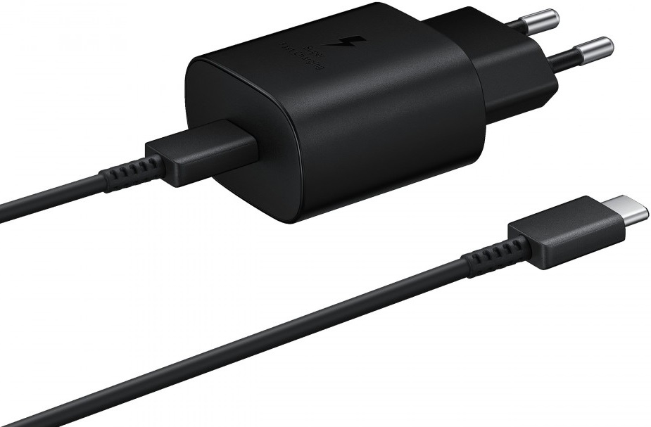 Samsung Сетевое зарядное устройство EP-TA800 + кабель USB Type-C, 25W