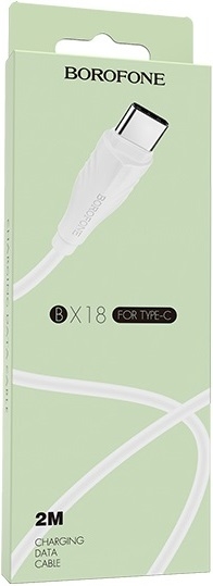 Borofone Кабель BX18 USB - USB Type-C, 2 м