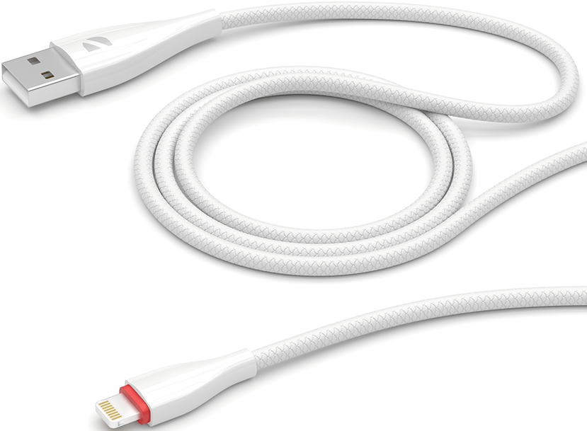 Deppa Кабель Ceramic USB 2.0 - 8pin для Apple, 2A