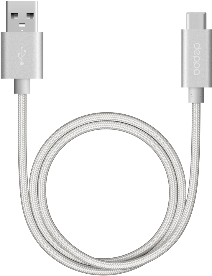

Кабель Alum USB 3.0 - USB Type-C (silver)
