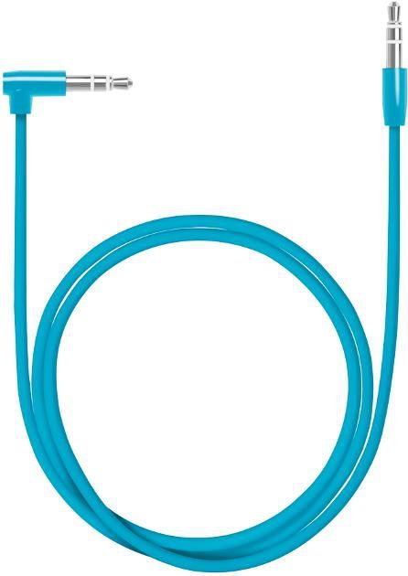 Deppa Аудио-кабель AUX Slim 3.5 мм - 3.5 мм, 1.2м, L коннектор