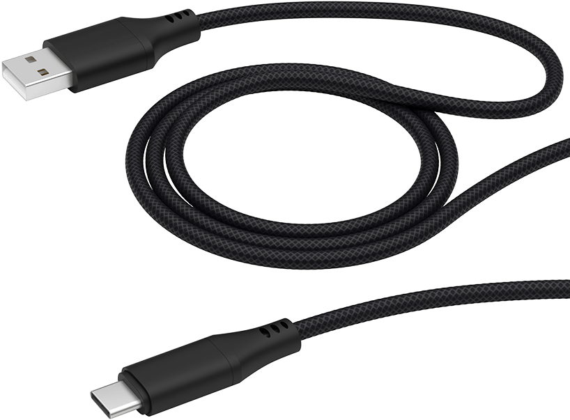 

Кабель Alum USB 2.0 - USB Type-C, 5A (black)