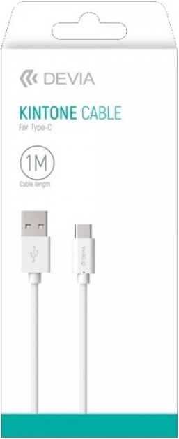 Devia Кабель Kintone USB - USB Type-C, 1 м