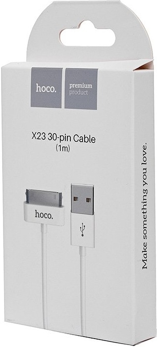 Hoco Кабель X23 Skilled 30-pin, 2.1А
