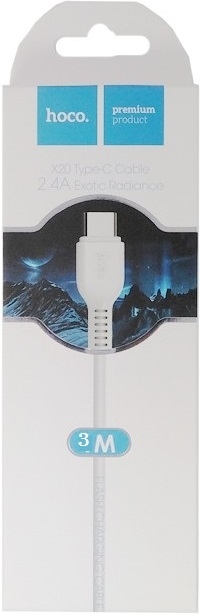 Hoco Кабель X20 Flash USB - USB Type-C, 3 м